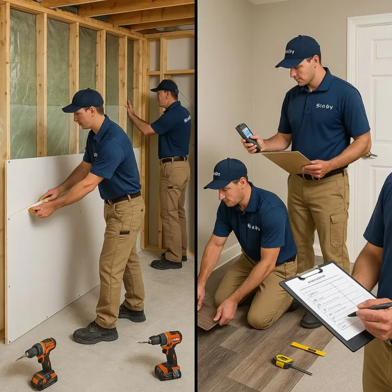 Repairs and Reconstruction process in Cordes Lakes, AZ